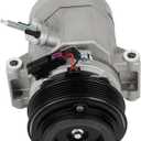 cciyu Air Conditioning Compressor Fit for Ford Fusion 3.5L 2010-2012 Fit for Lincoln MKZ 3.5L 2007-2012 AC Compressor with Clutch for Car