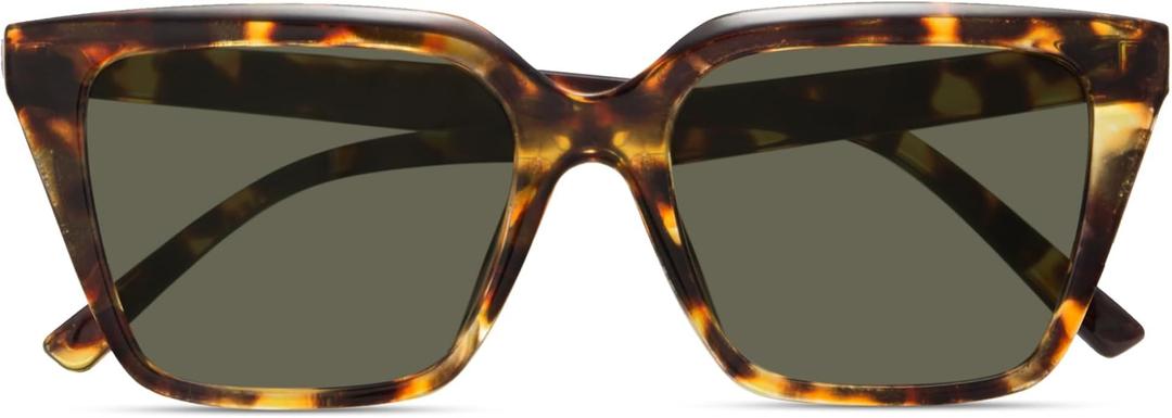 miyya Cat Eye Sunglasses for Women, Trendy Polarized Sunglasses Women, Retro Sun Glasses 2025, UV Protection Shades