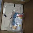 Mosaic Photo Frame Kit for 4x6 Photos, Includes Sea-Themed Resin Decor & Non-Toxic Cream Glue, Fun Craft Handmade DIY Gift for Birthdays (Blue)