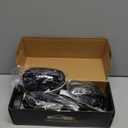 Partsam 5pcs 12LEDs Smoke/White Cab Roof Top Marker Running Lights 264146BK Replacement for Dodge Ram 2003-2018 (Smoked Lens/White Lights)