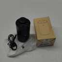 Airversa Waterless Diffuser for Essential Oil, Battery Operated Nebulizer, 0.7 Fl.Oz./ 20mL Capacity, Mini Scent Air Machine, 3 Countdown Timers & 3 Mist Levels for Home, Room, Car, Office - AN6 Black