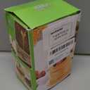 Boao Acrylic Honey Dispenser with Stand Comb Shaped Honey Pot, No Drip Syrup and Sugar Jar Pot with High Capacity Pourer Dispenser