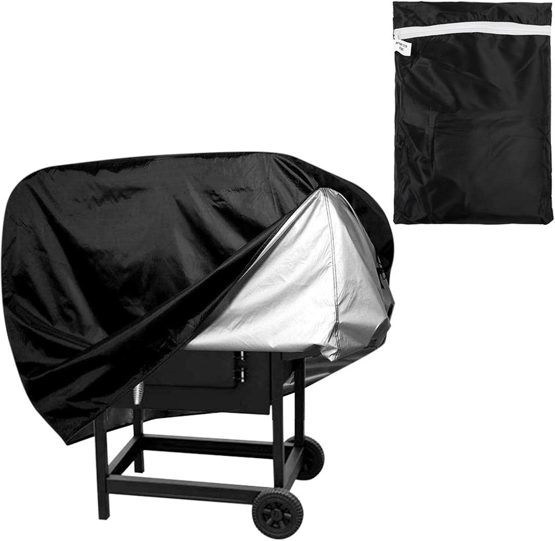 Barbecue Gas Grill Cover, 31x26x39in Garden BBQ Cover with Storage Bag, UVproof Rainproof Outdoor Heavy Duty Grill Cover Garden Barbecue Cover for Outdoor Grill