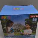 JOYIN 2 Kids Bubble Gun with 2 Bottles Refill Solution, Bubble Machine Gun for Toddlers 1-3 Kids 4-8, Party Favors, Summer Toy, Outdoors, Easter, Birthday Gift (Blue+green)