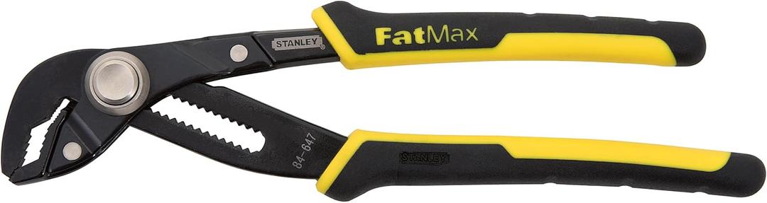 Stanley 84-647 FatMax Push Lock Groove Joint Pliers, 8-Inch