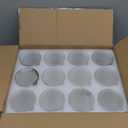 DYMFADFB 12pcs Glass Cylinder Vases for Centerpieces - 6 Inch Tall Flower Vase for Wedding Decorations, Clear Glass Flower Vases Floating Candle Holder for Table Centerpiece Wedding Home Dcor