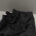 MIULEE Black Sheer Curtains 96 Inches Long, 4 Panels Set, Light Filtering Halloween Rod Pocket Voile Drapes for Living Room and Bedroom, Airy Soft Fabric Window Treatments, 42 x 96 Inches