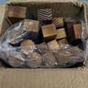 5-Tier Blanket Ladder Wooden, 5.3FT(63'') Blanket Quilt Holder Rack Decorative Ladders, Easy Assembly, Rustic Farmhouse Ladder Shelf for The Living Room Bedroom Bathroom Home Decor, Brown