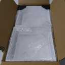 Fantasyon Buffet Risers Set of 8 Acrylic Cube Display Stands(8 PCS White Cube) Box Risers with Hollow Bottoms 4 Different Size Dessert Table Display Set Food Nesting Risers for Buffet Table