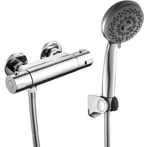 4 INCH RV thermostatic shower mixing valve kit