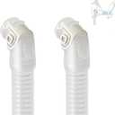 2 Packs Replacement Short Tube and Elbow for Resmed AirFit N20, Airtouch N20 Mask - No Leakage - Reduce Noise