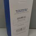 Furniture Drawer Outlet Kit, 65W USB C Recessed Power Strip with 4 Outlets & 4 USB Ports,Hidden Charging Station for Home Office 10 FT White Cord