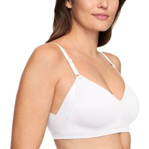 Warner's Womens No Side Effects Underarm and Back-Smoothing Comfort Wireless Lift T-Shirt Bra Rn2231aT-Shirt Bra (X-Large)