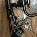 Child Bike Seat,Rear Mount Baby Bike Seat,Kids Back Bike Seat Safety Carrier for Adult Bike Attachment,Mountain Bike,Electric Bikes,Bicycles (Black)