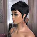 Pixie Cut Wig Short Black Pixie Cut Wigs for Black Women Short Wigs Natural Black Wigs for Women Hair Replacement Wigs Cosplay Wig