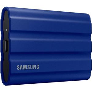 SAMSUNG T7 Shield 2TB Portable SSD, USB 3.2 Gen2, Rugged, IP65 Rated, for Photographers, Content Creators and Gaming, External Solid State Drive (MU-PE2T0R/AM, 2022), Blue