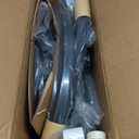 LAREX Baby Swing Infant Swing Electric Toddler Baby Rocker Portable for Newborn Boy Girl, 5 Sway Speeds with Remote Control, 10 Preset Melodies and Bluetooth, 0-6 Months Max 20 Lbs (Black)