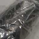 Shelf Liners for Kitchen Cabinets Non Adhesive Drawer Liner for Bathroom Waterproof Refrigerator Liners for Shelves Fridge Plastic Mats Cabinet Cupboard Liner Black 11.8 x 59 Inches