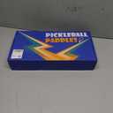 Pickleball Paddles Set of 2 with 4 Balls - USAPA Approved Fiberglass Surface, Lightweight, Non-Slip Grip - Premium Paddle Set for All Skill Levels Indoor & Outdoor (Black)