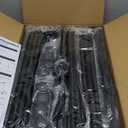 Yecaye Under Bed Storage with Wheels, 2Pack Under Bed Storage Containers, Underbed Shoe Storage Organizer, Rolling Under Bed Metal Drawers for Clothes, Blankets(30.71 x 16.93 x 6.69 in) (Grey)