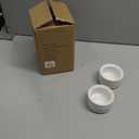 Mud Pie Door Knob Salt Cellar Set, White