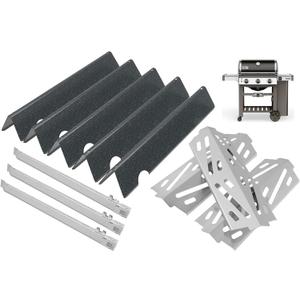 GS4 Genesis 2 Grill Parts for Weber 3 Burner GS4 Genesis II Replacement for Genesis II/II LX 300 SER,Genesis 300 (2022 YRS) Parts for Weber Flavorizer Bar 66032 67095,Heat Deflector 66040,Burner 67489