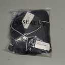 Veseacky Satin Pajama Sets for Girls Silk Button Down PJ Set Silk Sleepwear Birthday Pajamas Gift (Black,Size 10)