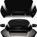 10" Wave Windshield Windscreen Wind Splitter fits for Harley Davidson CVO Road Glide FLTRXSE 2023-up, CVO Road Glide ST FLTRXSTSE 2024-up, Road Glide FLTRX 2024-up (Black)