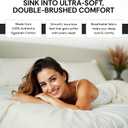 100% Egyptian Cotton Queen Fitted Sheet Only-800 Thread Count Cotton Fitted Sheet Queen, Soft, Durable, Cooling 16 Deep Pocket Sateen Weave Bottom, Luxury Hotel Quality,Ivory