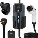 GODIAG Level 2 EV Charger - ETL Certified, 240V, 32 Amp, 20ft Cable, Portable Electric Car Charger with NEMA 14-50 Plug for J1772 EVs and PHEVs (grey)