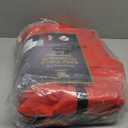 ZOBER Christmas Ornament Storage Box - Stores 200 3" Ornaments with Individual Trays - Tear Proof 600D Oxford Fabric - ornament organizer storage box (Red, 200-3" Ornaments)