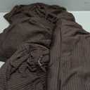 TAOCOCO Recliner Cover 4-Pieces, Recliner Stretch Sofa Slipcover, Recliner Cover 1 Seat, Couch Protector Soft, Furniture Protector Covers with Elastic,Chair Covers Jacquard Pattern (Chocolate)