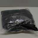 NICETOWN High-End Thermal Curtains, Full Blackout Curtains 84 inches Long for Dining Room, Soundproof Window Treatment Drapes for Hall Room, Black, 52 inches Wide Per Panel, Set of 2 Panels