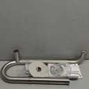 Toilet Grab Bars 16 Inch - Toilet Paper Holder Grab Bar Stainless Steel Knurled Toilet Grab Bars for Seniors Bathtub Bathroom Rails for Elderly Safety Balance Support, Brushed Nickel