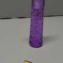 Gear Shift Knob Crystal Diamond Automatic Gear Shift Knob Car Luminous Modified Bollard Head Fit for Most Automatic Manual Vehicles (Purple, 150 mm/5.9 inch)