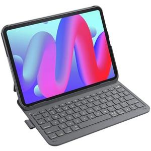 Inateck for iPad 10th/11th Gen Case with Keyboard, Ultralight Keyboard with Pen Holder for A16 2025/10th Gen(2022 10.9"), Air 11" M4/M3/M2 (2026/2025/2024), Air 5/4, Pro 11 4/3/2/1,AirTap Gray