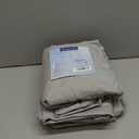 DREAMCARE King Size Sheets Set - 6 pcs Breathable Cooling Bed Sheets - up to 15" Deep Pocket King Sheet Set with Side Pockets - Extra Soft 100% Brushed Hypoallergenic Hotel Luxury Bedding - L Gray