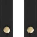 2Pcs Phone Loop Finger Holder, Silicone Phone Grip Phone Finger Strap Stand Universal Portable Finger Kickstand for Most Smartphones (2pcs-Black)