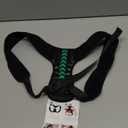 Posture Corrector for Women and Men, Adjustable Back Brace Posture Corrector for Upper & Mid Spine Support, Breathable Back Brace for Improving Neck, Shoulder and Back Posture Pain Relief (Black)