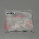 Lilosy Sexy Underwire Cute Push Up Strappy Embroidered Mesh Sheer Lingerie Set See Through Panty Bra (Medium, Bow Flower White)