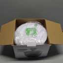 BREZINA Salad Spinner 6.3 QT with Easy Push Handle & Brake  Large Lettuce Dryer & Vegetable Washer, One-Handed Operation, BPA-Free Bowl & Colander for Salad, Fruits & Herbs  White