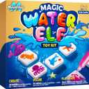 Magic Water Elf Toy Kit - Crafts Kit for Kids - Magic Gel Water Pets with Aquarium Bottle - Make Your Own Squishies Crafts Toys - Kids Christmas Birthday Gifts Party Favor for Girls Boys Ages 3+