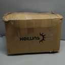 SUNROX Gel Memory Foam Chair Cushions, FadeShield Water-, Stain-Resistant Durable Reversible Seat Cushion Pads with Ties for Indoor/Outdoor Kitchen Dining Office 17"x16" Set of 6, Navy