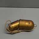 Christmas Bells for Decoration, Decorative Bells, Set of 3 Harmony Cow Bells, Metal Vintage Handmade Rustic Hanging Bells with Jute Hanging Rope, Gold