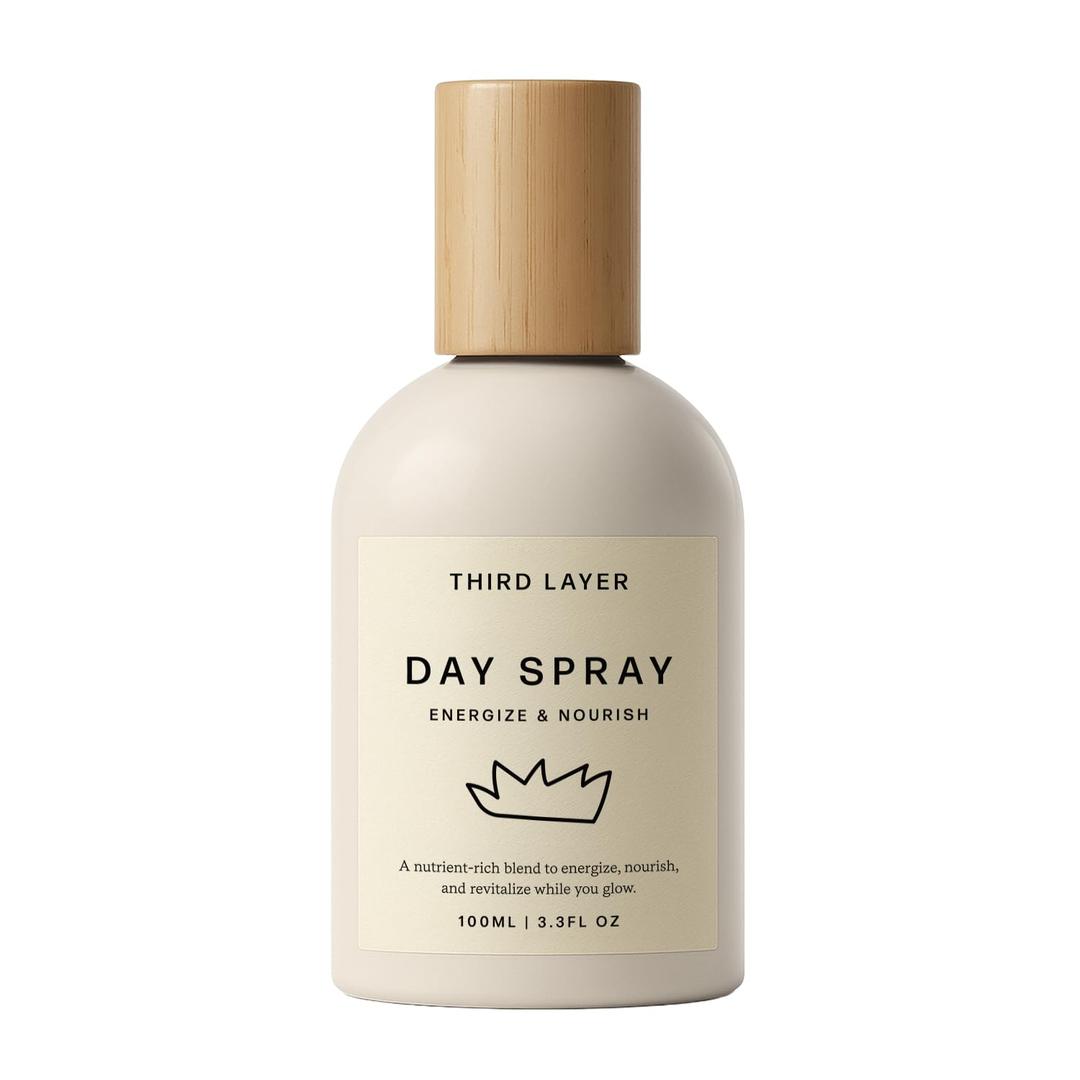 Day Spray  Fast-Absorbing Skin & Body Oil with Jojoba, Moringa & Green Coffee  Free from Alcohol, Parabens & Synthetic Fragrance (3.3 fl oz)