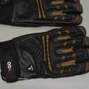 Winter Waterproof High Dexterity Heavy Duty Mechanic Glove, Anti-Vibration, Anti-Abrasion, Touchscreen, 1 Pair, M, Brown