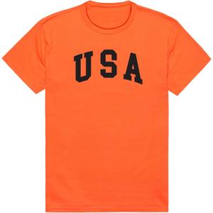 Rapiddominance America Basic Tees (Orange, XL)