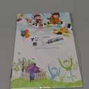 3D Printing Drawing Book, Reusable Colorful 40 Patterns Thick Paper Template with a Clear Plate, Painting Graffiti Template for 3D Pen DIY Gift