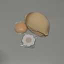 Invisible Strapless Sticky Bra Push up for Women, Ultra Adhesive Bra for Backless Dress, Cleavage Bra Lift Novelty Bras (A Cup, Light Beige)