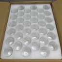 Set of 36 Clear Tealight Candle Holders, Glass Votive Candle Holders Bulk, Floating Candle Holder for Table Centerpieces, Wedding Propose Party Home Decor